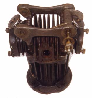 Douglas motorcycle cylinder and head