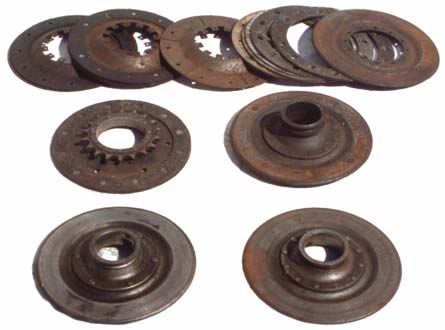 Douglas motorcycle clutches