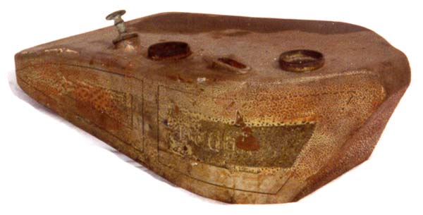 Douglas motorcycle tank 2