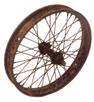 Douglas motorcycle wheel 1