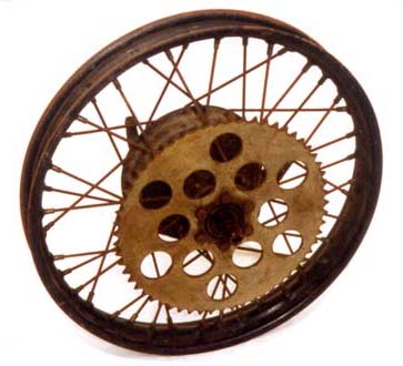 Douglas motorcycle wheel 3